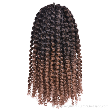 kinky curly wholesale faux locks extension bomb twist free tress water wave goddess locs crochet hair